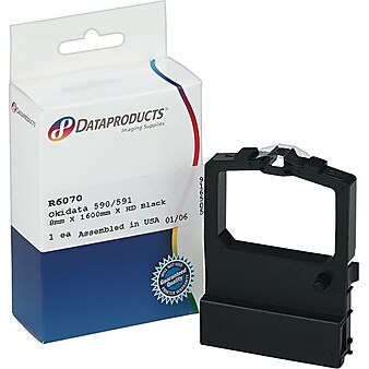 DataProducts Black Dot-Matrix Printer Ribbon (R6070)