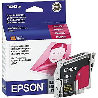 Epson T034 Magenta Standard Yield Ink Cartridge