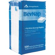 Georgia Pacific Beverage Napkins, 1 Ply by