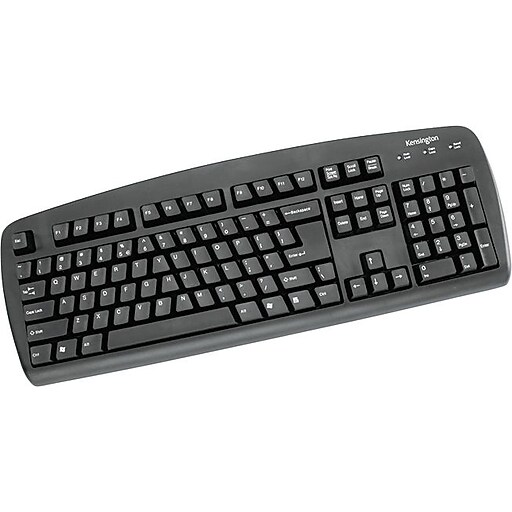 Kensington Comfort Type Wired Keyboard, Black (64338) at Staples