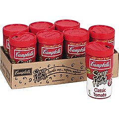 キャンベルスープ Campbell’s SOUP 2020 Tomato Campbell's Tomato Soup, 10.75 oz Can, Vegan, Made with Six