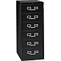 Tennsco Flat File Cabinet, Lockable, 52"H x 21.25"W x 28.5"D, Black (CF669BK)~#|#~s0232280_sc7
