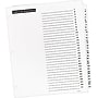 Avery Office Essentials Table 'N Tabs Pre-Printed Paper Divider, 31-Tab, White, 12/Set (11680)~#|#~s0233004_sc7