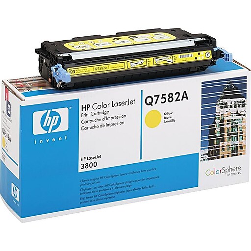 HP 503A Yellow Toner Cartridge (Q7582A) Staples