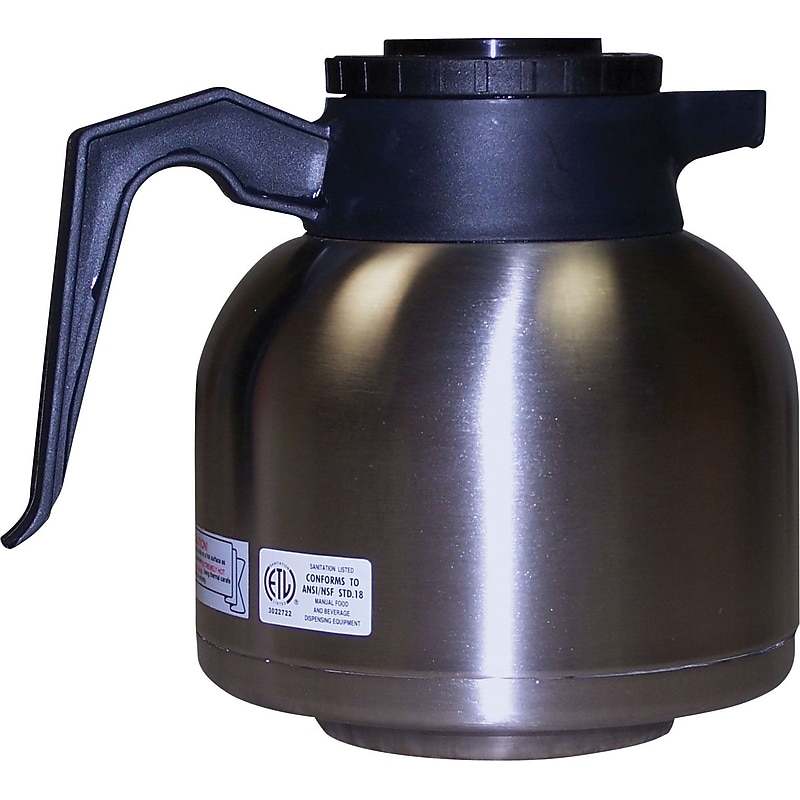 Newco 1.9 Liter Thermal Carafe, Silver (NEW1114456) image 1