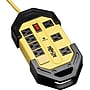 Tripp Lite Protect It! 8-Outlet Surge Protector, 12’, 1500 Joules, Yellow (TRPTLM812SA)~#|#~CDFCAA36-0A8D-4B03-9DB3527B4E89FEBF_sc7