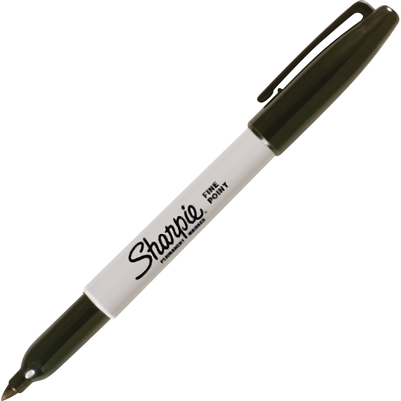 Sharpie Permanent Marker, Fine Tip, Black (30051) image 1