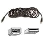 Belkin 10' USB A to USB B Cable, Male to Male, Gray/Silver (F3U133B10)~#|#~s0240626_sc7