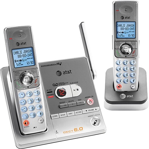 AT&T ATTSL82218 Single Line Cordless Phone at Staples