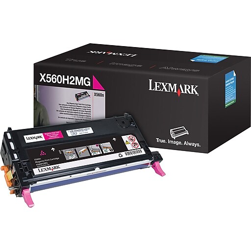Lexmark X560H2MG Magenta Toner Cartridge, High Yield at Staples