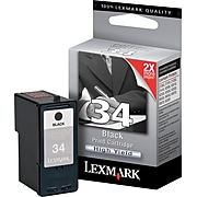 Lexmark 34XL Black High Yield Ink Cartridge (18C0034)