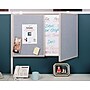 Ghent VisuALL PC Whiteboard Cabinet with Fabric Bulletin Board Exterior Doors, Gray (41302)~#|#~s0244658_sc7