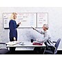 Ghent VisuALL PC Whiteboard Cabinet with Fabric Bulletin Board Exterior Doors, Gray (41302)~#|#~s0244661_sc7