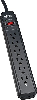 Tripp Lite Strip Surge Suppressor, 6 Outlets, 790 Joules (TRPTLP606B) Simolary simolary.com 6