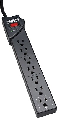 Tripp Lite 7 Outlet Surge Suppressor, 12′ Cord, 1000 Joules (TLP712B) Simolary simolary.com