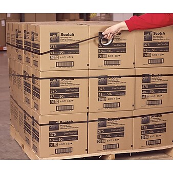 The Packaging Wholesalers Scotch 8898 Tensilized Poly Strapping Tape, Blue, 1" x 60 Yards, 36/Pack (TFTT9158898)