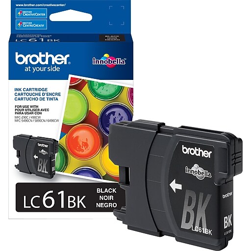 Brother LC61BK Black Ink Cartridge at Staples
