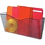 Deflect-O DocuPocket 1-Pocket Plastic Legal Size Wall File, Smoke (63102)~#|#~s0248151_sc7