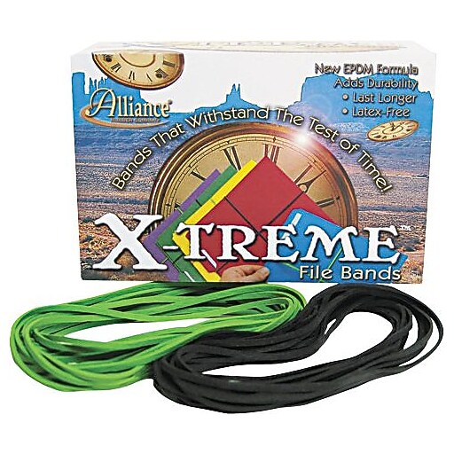 Alliance Rubber Company XTreme EPDM Size 117B File Bands, 7" x 0.13