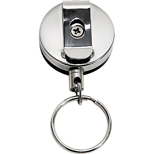 Advantus Carabiner Key Chain with Polyester Strap and Split Key Ring, —  Shop Advantus