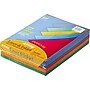 Array Recycled Designer Colored Paper, 24 lbs., 8.5" x 11", Assorted Colors, 500 Sheets/Ream (101346)~#|#~s0255117_sc7