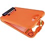 Saunders® 1/2" Capacity Polypropylene DeskMate II Storage Clipboard w/Calculator; Orange/Tangerine~#|#~s0255526_sc7