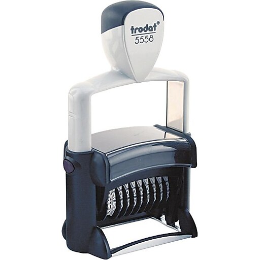 U. S. Stamp & Sign SelfInking Professional Numberer, Black, Each (5012