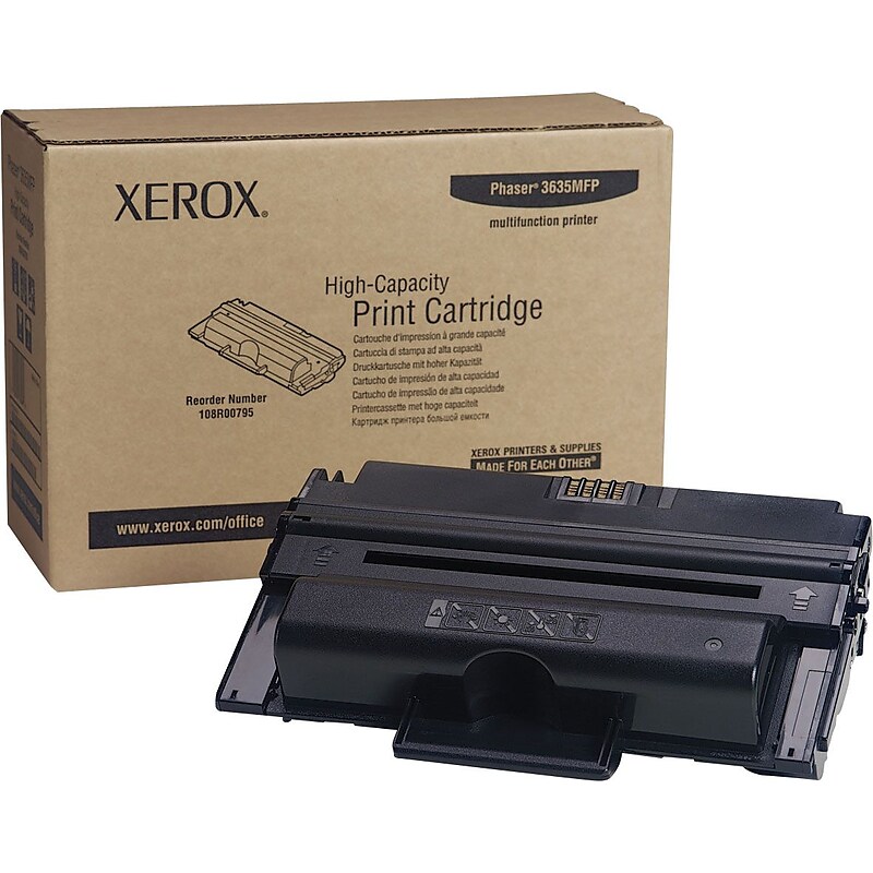 Xerox 108R00795 Black High Yield Toner Cartridge image 1