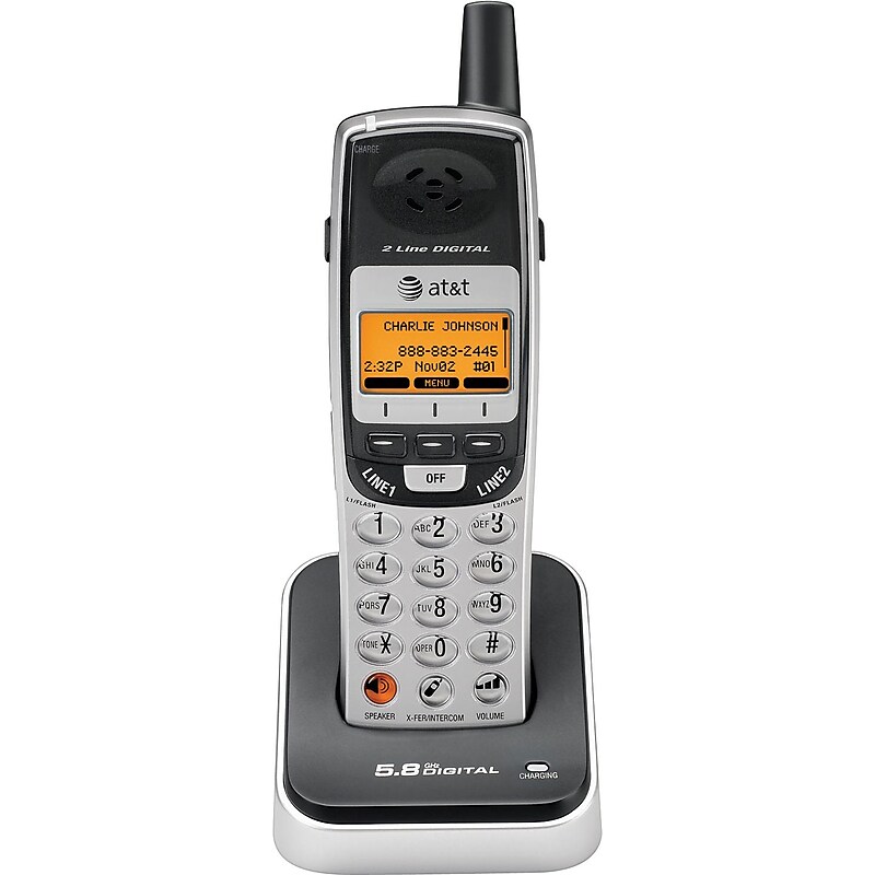 AT&T TL76008 2-line 5.8GHz Expandable Handset image 1