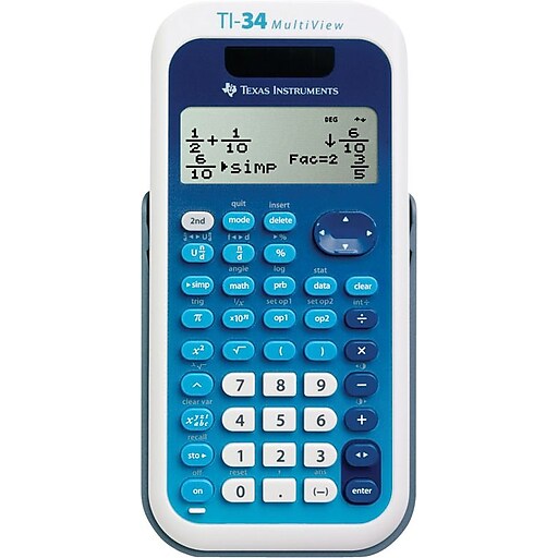 Texas Instruments® TI34 MultiView™ Scientific Calculator Staples