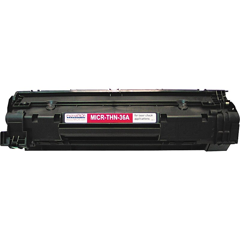 MicroMICR 36A MICR Cartridge, Black (MICRTHN36A) image 1