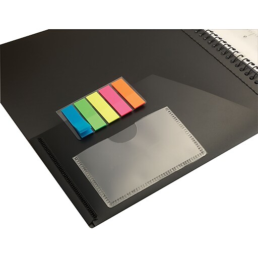 Staples Accel Spine Guard™ 5 Subject Notebook, 81/2" x 11", Each