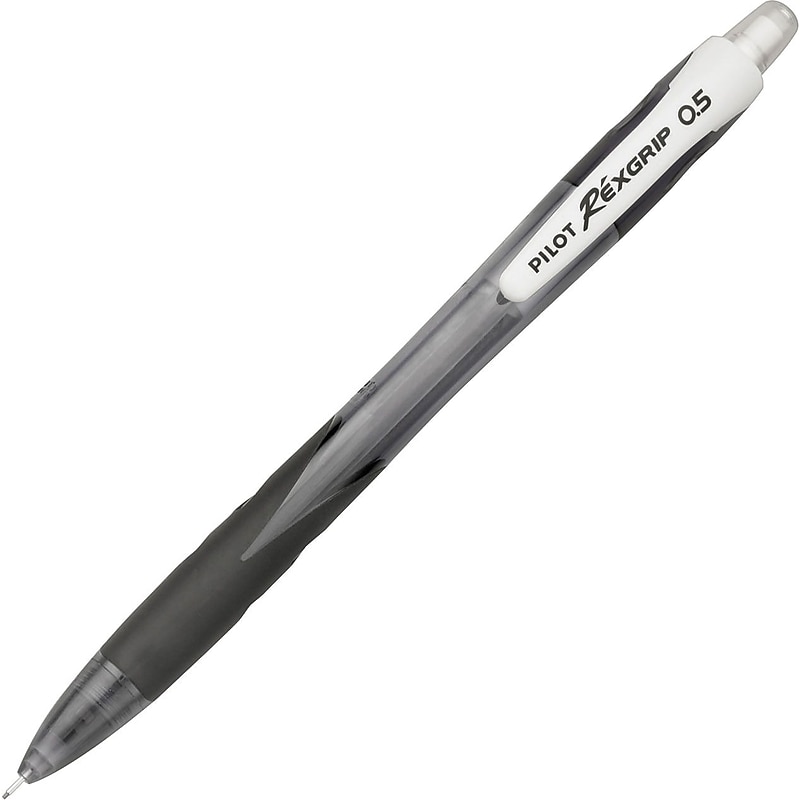 Pilot RexGrip Mechanical Pencil, 0.5mm, #2 Medium Lead, Dozen (51220) image 1