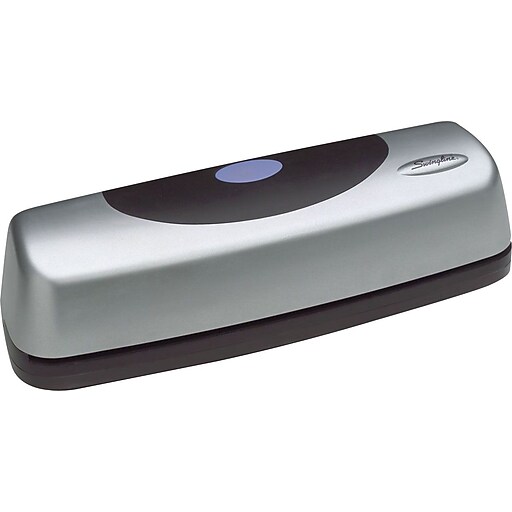 Swingline® Electric Portable Desktop 3Hole Punch, 15 Sheet Capacity