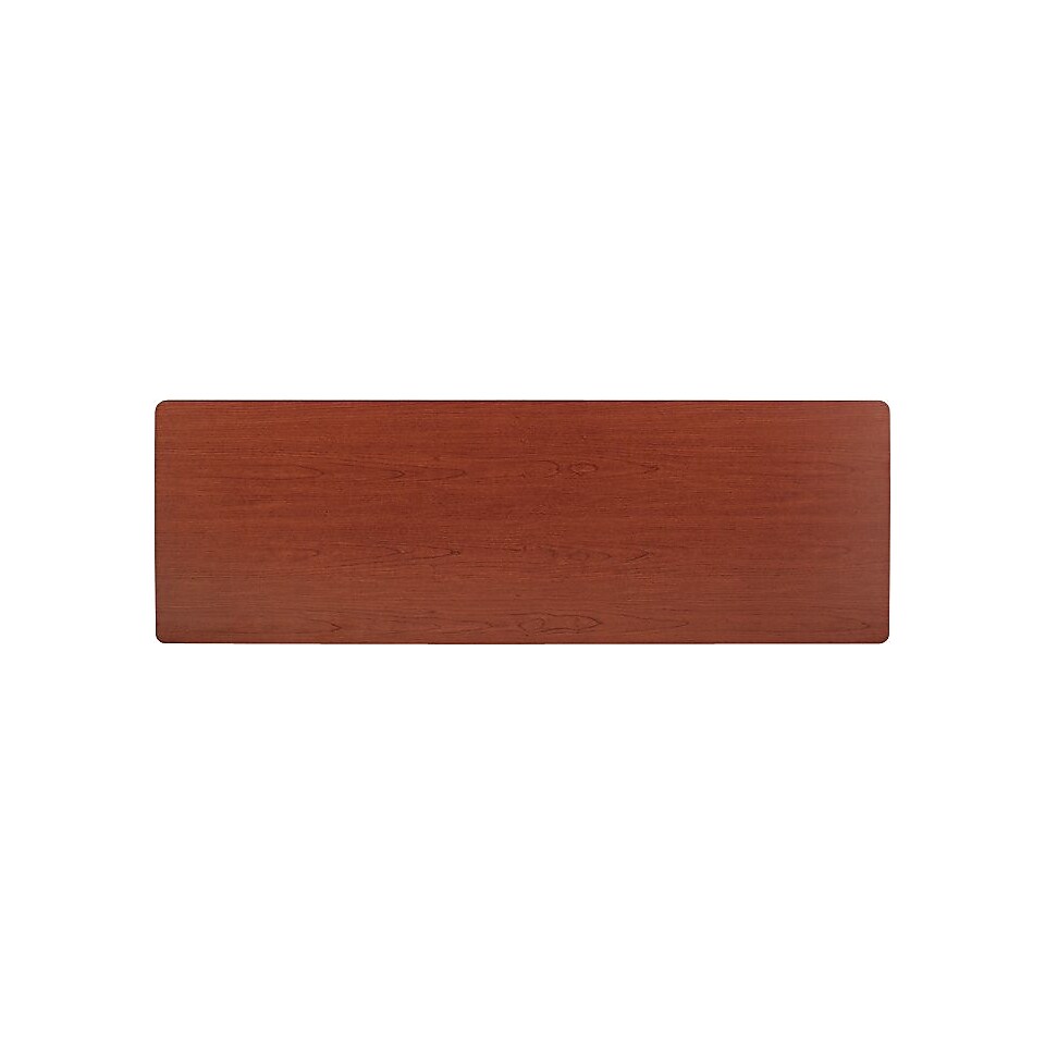 basyx™ by HON 6 Rectangular Laminate Training Table Top, Bourbon Cherry, 24 Wide  Make More Happen at