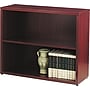 HON 10500 Series 2-Shelf Bookcase, 29 5/8"H x 36"W x 13 1/8"D, Mahogany (H105532NN)~#|#~s0264456_sc7