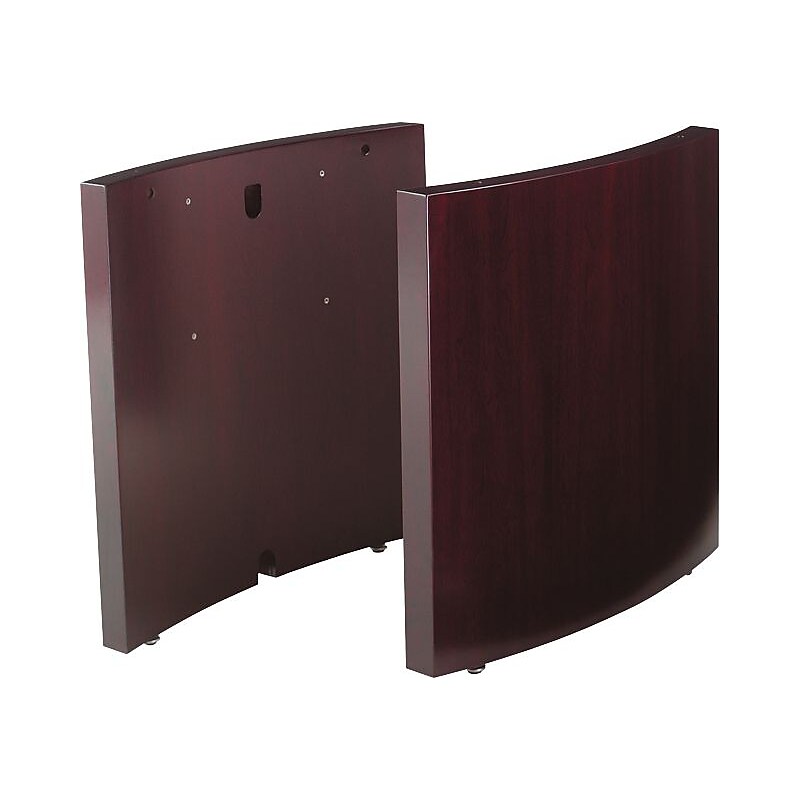 Safco Napoli Executive Series 6' Conference Room Table Base, Sierra Cherry (NCB72CRY) image 1