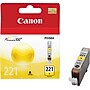 Canon 221 Yellow Standard Yield Ink Cartridge   (2949B001)~#|#~s0265771_sc7
