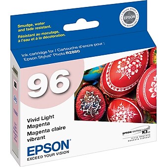 Epson T96 Ultrachrome Light Magenta Standard Yield Ink Cartridge
