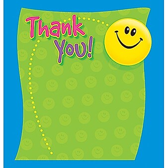 Trend Thank You Note Pad