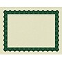 Great Papers Certificates, 8.5" x 11", Beige/Matte Green, 25/Pack (934225)~#|#~s0269313_sc7