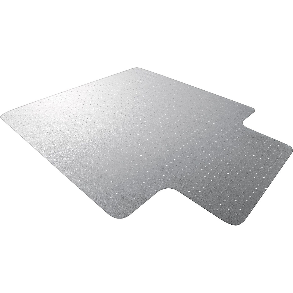 Floortex Polycarbonate Chair Mat for Carpet, Standard Lip, 47 x 35