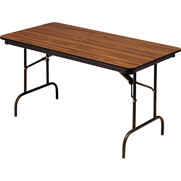 Iceberg® Premium Wood Laminate Folding Tables, 60x30