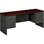 HON® 38000 Series Steel Kneespace Credenza with Locks, Charcoal, 72"W x 24"D x 29 1/2"H~#|#~s0272790_sc7