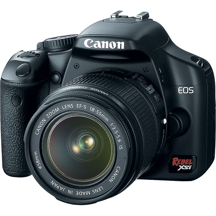 Canon EOS Rebel XSi Digital SLR Camera, Black Staples