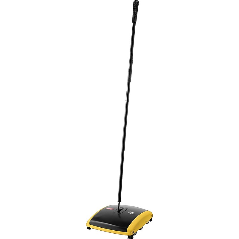 Rubbermaid Commercial Brushless Mechanical Sweeper Black/Yellow image 1