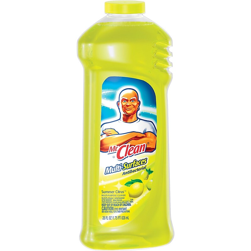 Mr. Clean Antibacterial All Purpose Cleaner, Citrus Scent, 28 oz. image 1