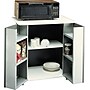 Advantus® Vertiflex Beverage Carts Melamine, Black/White~#|#~s0277893_sc7