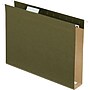 Pendaflex Box Bottom 5-Tab Hanging File Folders with 2" Expansion, Letter Size, Green, 25/Box (4152X2)~#|#~s0279277_sc7
