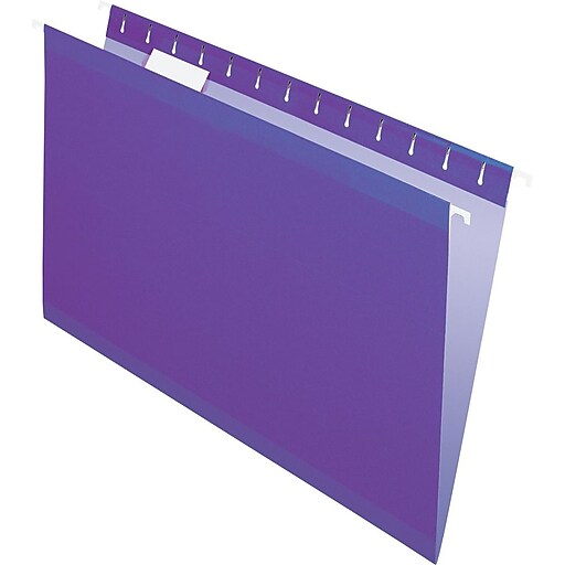 Pendaflex® Reinforced Hanging File Folders, 5 Tab Positions, Legal Size